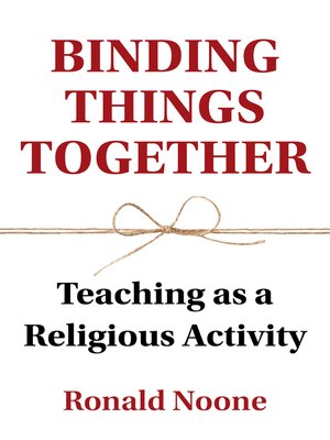 cover image of Binding Things Together